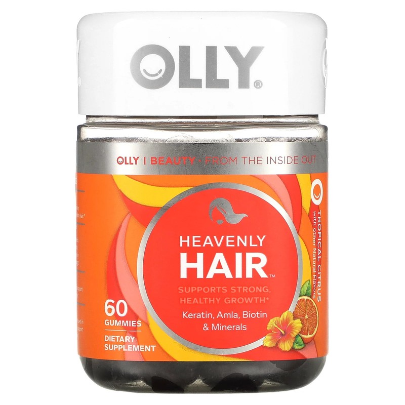 Heavenly Hair, Tropical Citrus, 60 Gummies