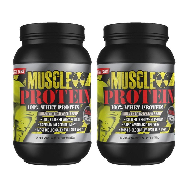 Muscle Whey Protein Powder, Muscle Gain High-Quality Supplement, 10LB