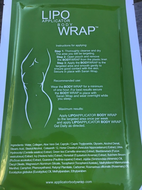 BODY WRAP Contouring LIPO APPLICATOR it works for ultimate tightening - 6 Wraps