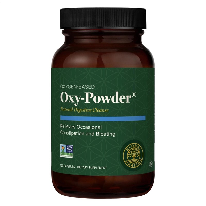 Oxy Powder Colon Cleanse & Natural Detox Pills For Constipation Relief – 60 Ct.