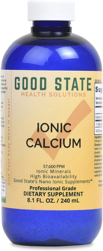 Good State – Liquid Ionic Bioavailable Calcium 144 mg (8 fl oz)