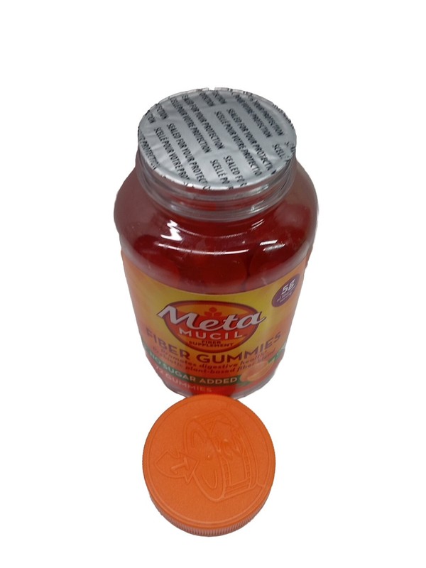 Metamucil Fiber Gummies 72 Count, Digestive Health 5g No Sugar Added Exp 05/25 gallery