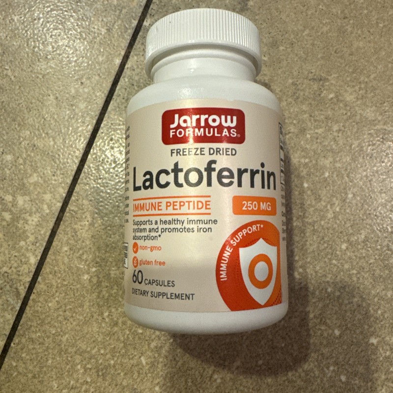 Jarrow Formulas Lactoferrin 250 mg – Immune-Supporting Glycoprotein – for Health