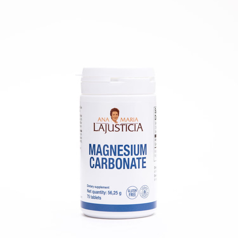 Ana Maria Lajusticia Magnesium Carbonate Supplement Healthy Wellness 75pcs NEW