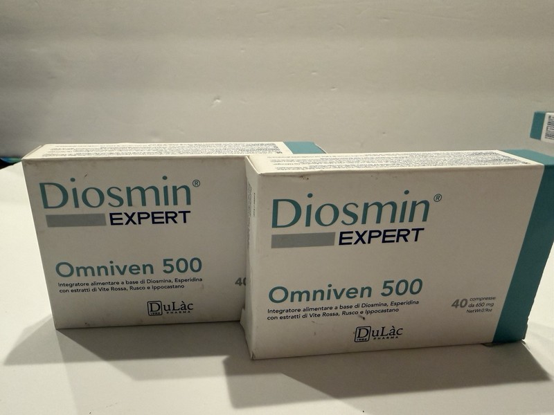 2 x Dulac Pharma Diosmin Hesperidin Antioxidant Circulatory Health Tablets 40
