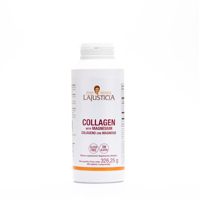 Ana Maria Lajusticia Collagen with Magnesium Supplement Minerals 450pcs NEW