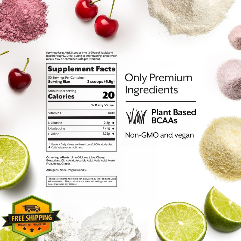 ProMix Nutrition BCAA Cherry Limeade 6.88oz gallery