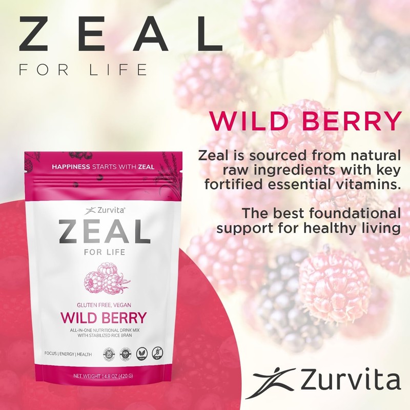 Zurvita - Zeal for Life 30-Day Wellness Bag - Wild 14.8 Ounce (Pack of 1) gallery