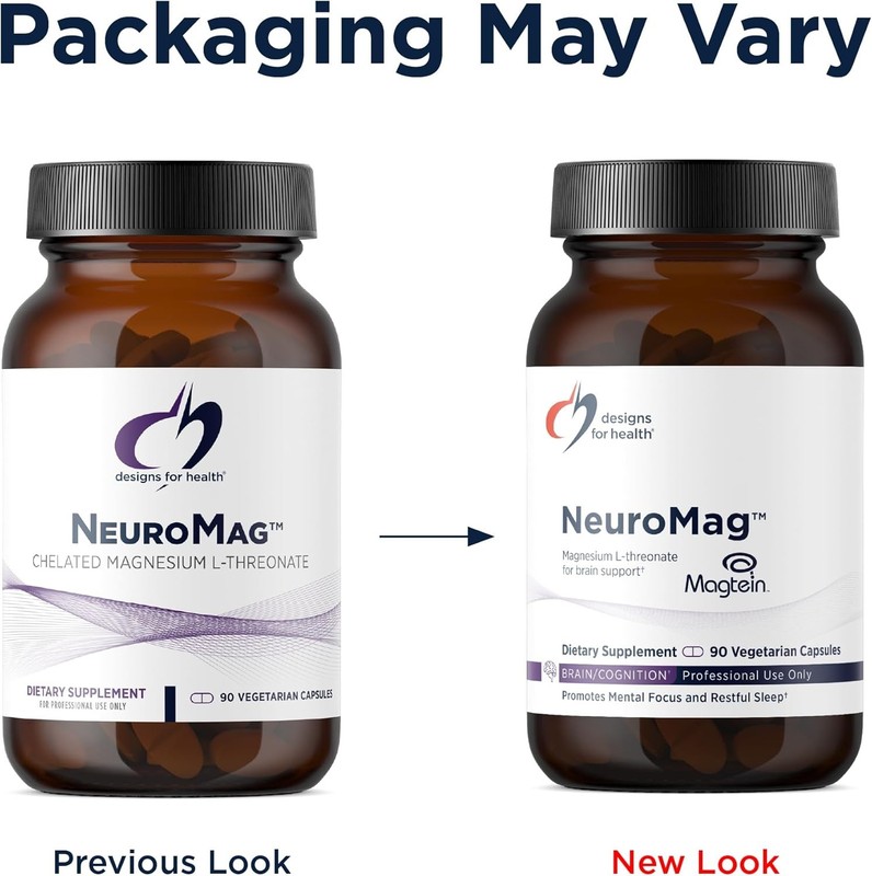 Designs for Health NeuroMag Bioavailable Magnesium L-Threonate - Chelated Magn gallery