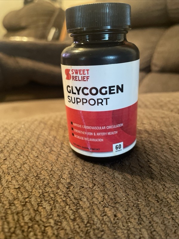 Sweet Relief Glycogen Support Capsules, Sweet Relief Pills (60 Capsules)