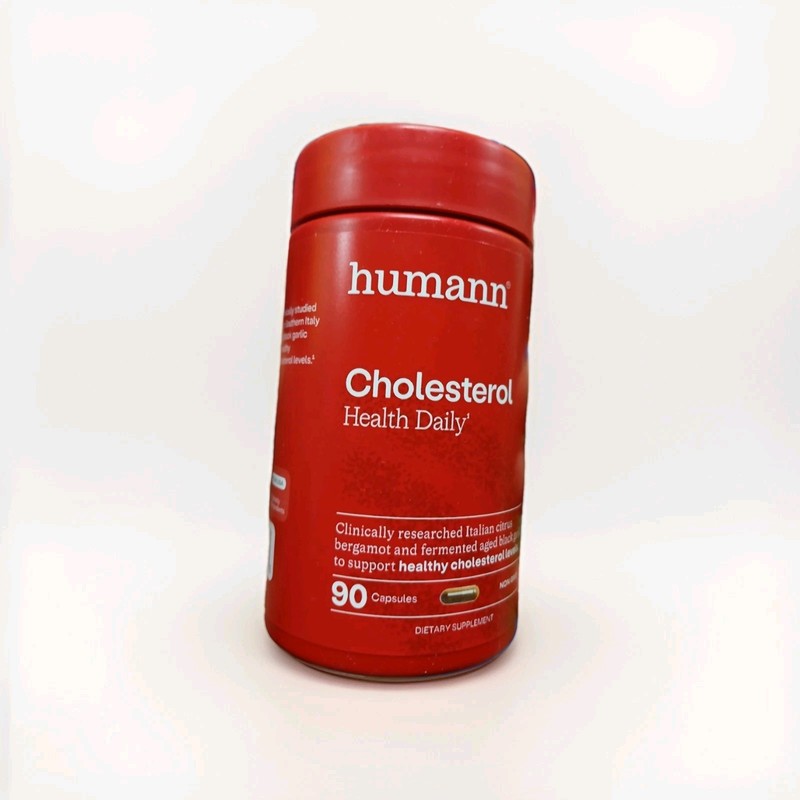 Humann Cholesterol Daily Health Dietary Supplement 90 Capsules, Exp 2027