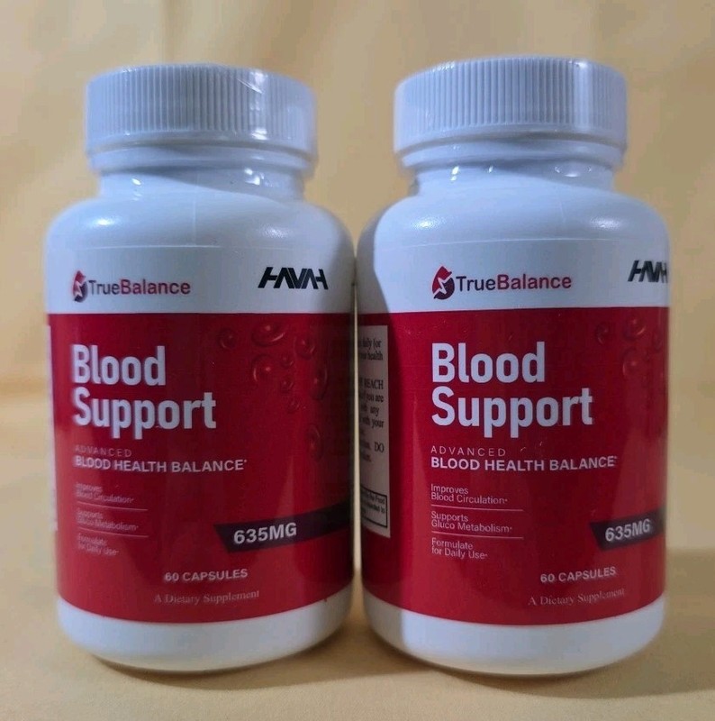 True Balance Blood Support, TrueBalance Advanced Formula (60 Capsules) 2 Pack