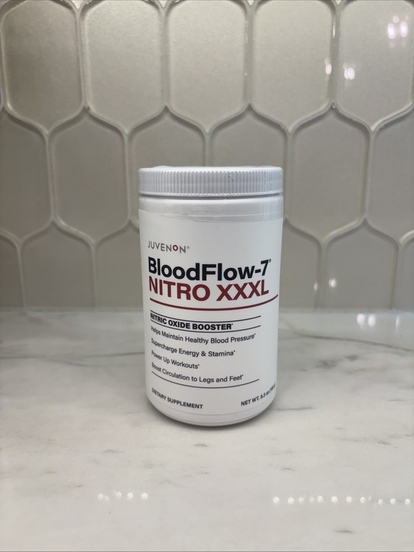 Juvenon BloodFlow-7 Nitro XXXL Drink Mix – Triple Action Nitric Oxide -…