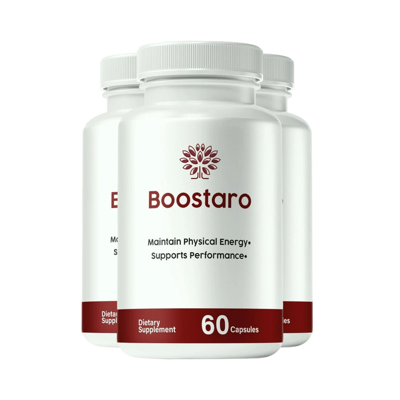 3X Boostaro Capsules, Boostaro Male Pills, Boostaro Supplement Capsules -180-