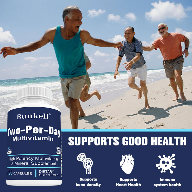Two-Per-Day Multivitamin 30 to 120 Capsules Exp 07/2026 gallery