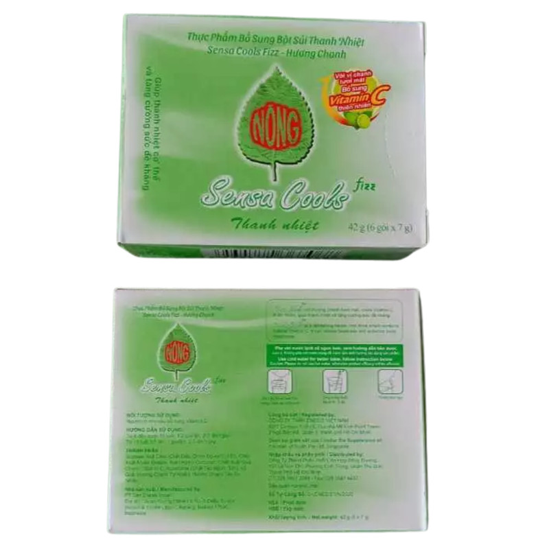 4x BOXES Sensa Cools Effervescent Powder 6 packs x 7g (Exp 2026) Free Shipping gallery