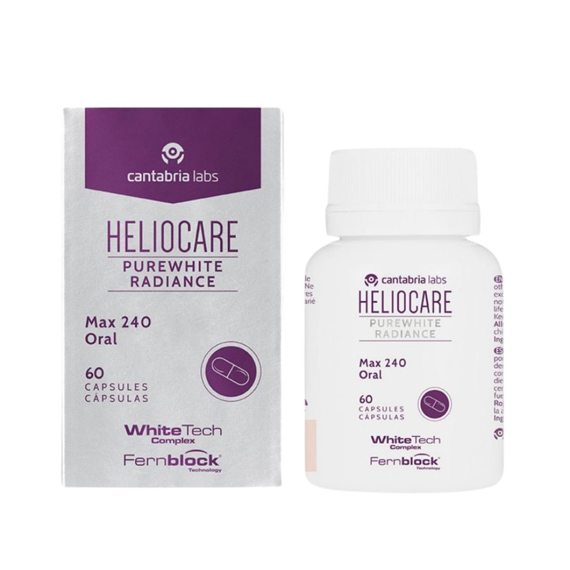 Heliocare Purewhite Radiance Capsules UV Skin Support Brightening 60 Caps