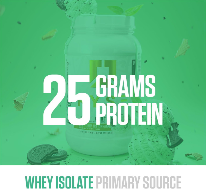 RYSE Loaded Protein Powder, Mint Chip Ice Cream, 27 Servings, 25g Protein gallery