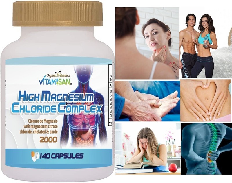 Magnesium Complex 140 Capsules High Absorption Magnesium the Best magnesium USA