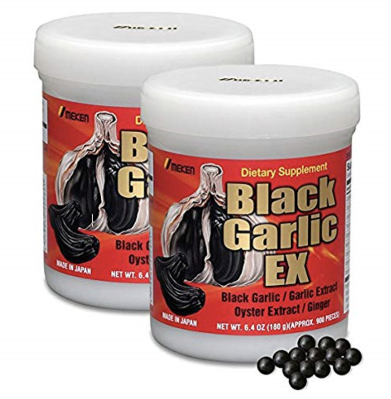 2X Umeken Black Garlic EX – Fermented Black Concentrated Garlic Extract Rich in