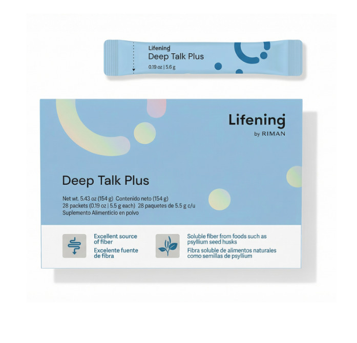 NEW 2025 NEW Packaging Lifening Deep Talk Plus - Gut Health 28 bags ( US SELLER)