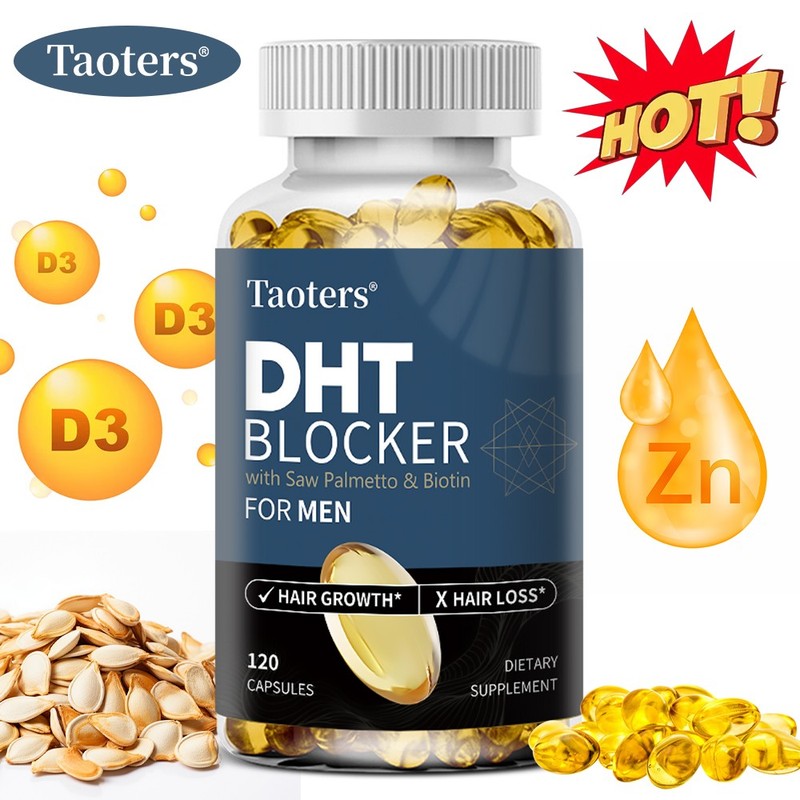 DHT Blocker for Men 120 Capsules – Hair Growth & Follicle Health Support
