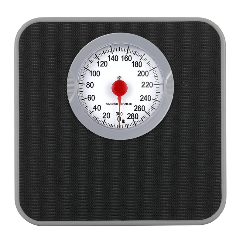 Analog Scales for Body Weight Mechanical Bathroom Scale,Up to300lb,Free Shipping