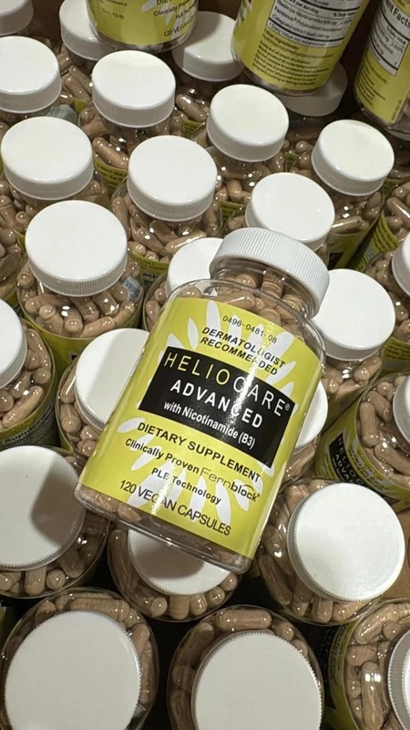 2 Packs Heliocare Advanced Nicotinamide B3 Skin Health 120 Capsules Exp: 07/2027 gallery