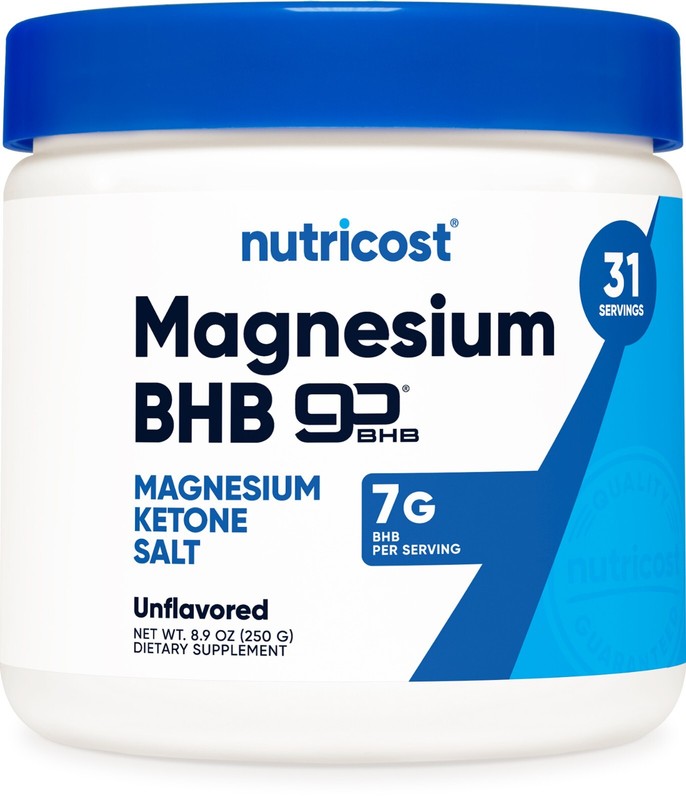 Nutricost Magnesium BHB Salts (250 Grams) – Gluten Free