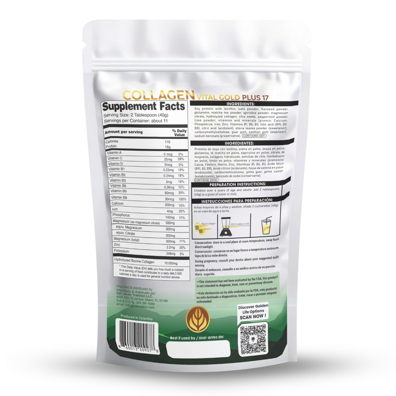 Mint & Lemon Collagen Powder | BioSynergy Wellness Formula +17 Super Ingredients gallery