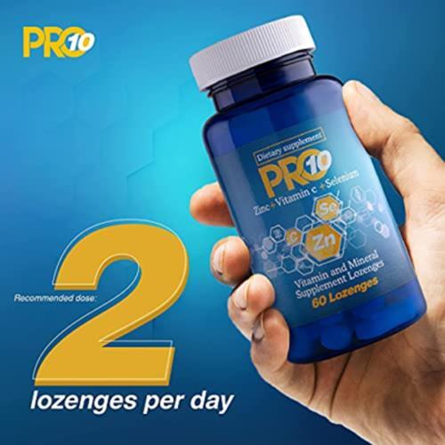 Ecogreen Pro 10 Zinc Vitamin C Selenium Lozenges: Mineral Dietary... gallery